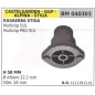 Porte moyeu de lame pour tondeuse à gazon multiclip 51S STIGA 040303