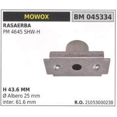 Supporto mozzo portalama rasaerba tagliaerba PM 4645 SHW-H MOWOX 045334