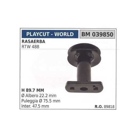 Supporto mozzo portalama rasaerba tagliaerba RTW 48B 039850 | NewgardenParts.com