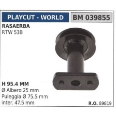 Supporto mozzo portalama rasaerba tagliaerba RTW 53B 039855 | NewgardenParts.com