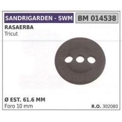 Support porte-lame pour tondeuse tricut SWM 014538