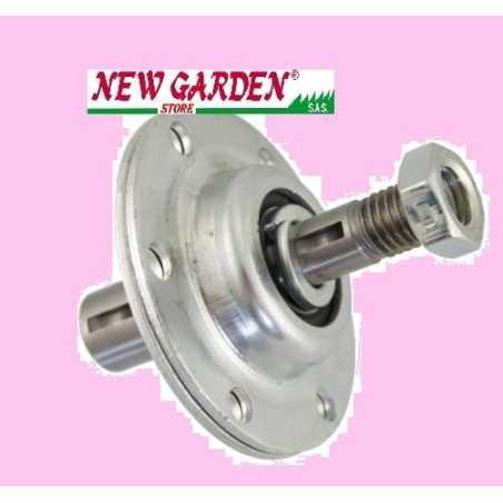 Flat tractor blade holder hub support 22.2 mm diam MTD 9321 100060