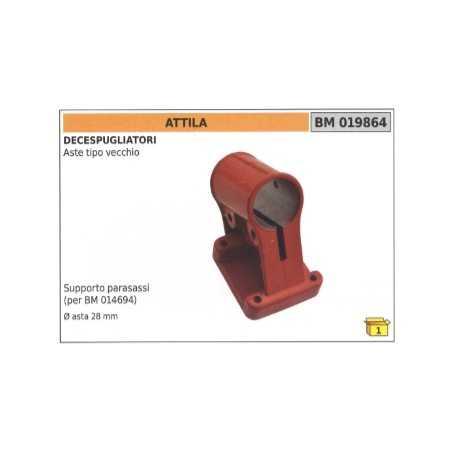 Soporte de eje ATTILA - PROGREEN para barra de desbrozadora tipo antiguo Ø 28mm | NewgardenParts.com