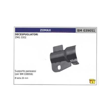 Support d'essieu ZOMAX pour débroussailleuse ZMG 3302 arbre Ø 26 mm | NewgardenParts.com