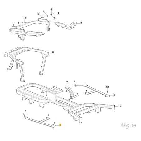 RIGHT footrest support for lawn tractor ORIGINAL STIGA 337785161/0 | NewgardenParts.com