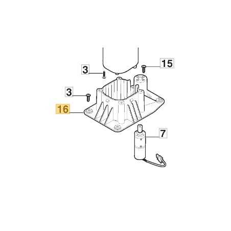 ORIGINAL STIGA robot mower height adjustment support a1500 322784954/1 | NewgardenParts.com
