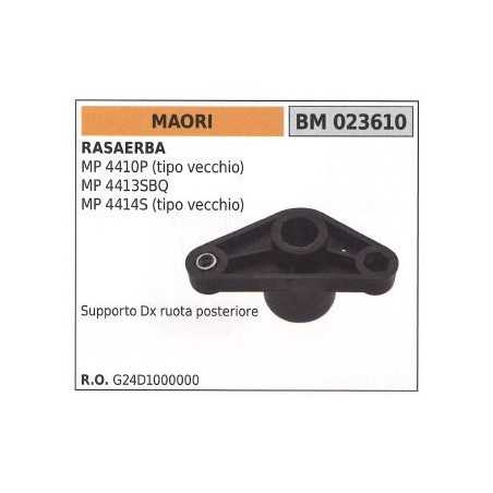 Right-hand rear wheel support MAORI lawnmower mower MP 4410P 023610 | NewgardenParts.com