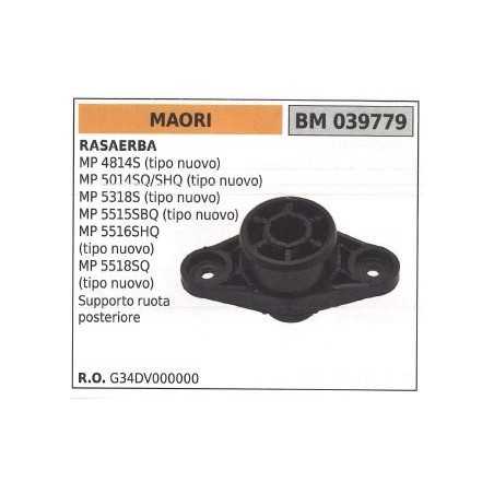 Support de roue arrière MAORI tondeuse MP 4814S 039779 | NewgardenParts.com