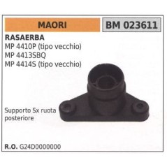 Supporto ruota SX posteriore MAORI tagliaerba tosaerba rasaerba MP 4410P 023611
