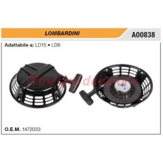 Démarreur LOMBARDINI motoculteur LD15 LD6 A00838