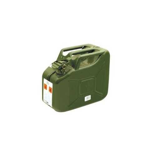 Metal canister capacity 10 litres green colour | NewgardenParts.com