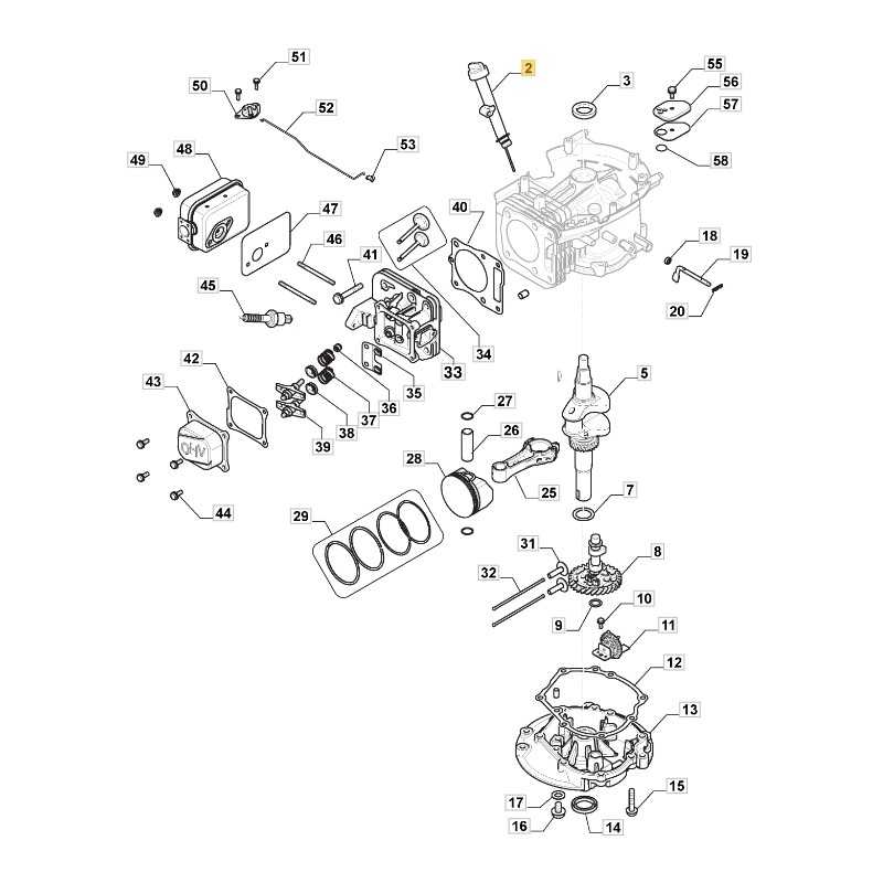 ORIGINAL STIGA Motorölmessstab Stecker TRE 224 Rasentraktor 118551431/0