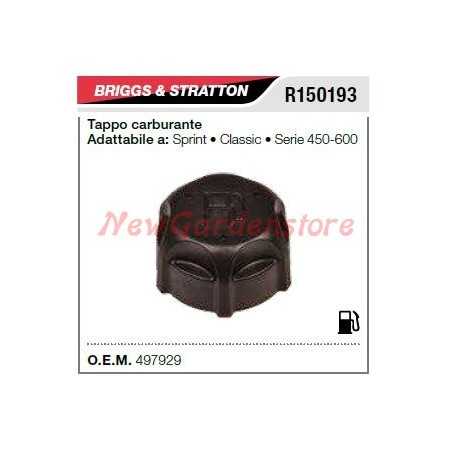 Tankdeckel B&S Rasenmäher Sprint Classic Rasenmäher 450 600 Serie R150193 | NewgardenParts.com