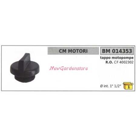 Tapón de combustible CM MOTORES motobomba 014353 | NewgardenParts.com