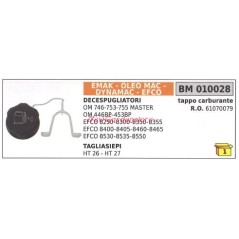 Fuel cap EMAK brushcutter OM 746 753 755 MASTER 010028 | NewgardenParts.com