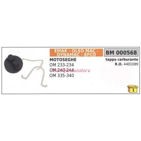 Tankdeckel EMAK Kettensäge OM 233 234 240 244 335 340 000568 | NewgardenParts.com