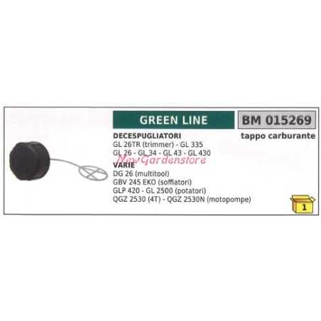 Bouchon de réservoir GREEN LINE débroussailleuse GL 26TR 335 26 34 430 015269 | NewgardenParts.com