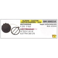 Fuel cap oil ALPINA chainsaw P 370 410 008210 | NewgardenParts.com