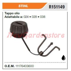 Tapón combustible motosierra STIHL 024 028 038 R151149 | NewgardenParts.com