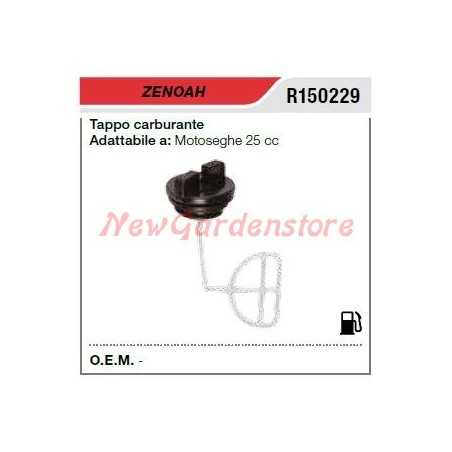 Bouchon de remplissage de carburant ZENOAH tronçonneuse 25cc R150229 | NewgardenParts.com