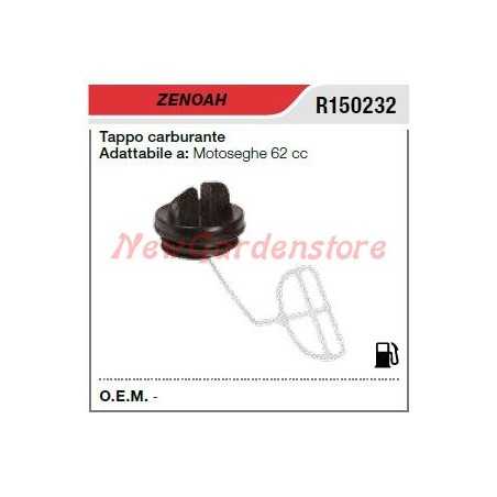 Bouchon de remplissage de carburant ZENOAH 62cc R150232 | NewgardenParts.com