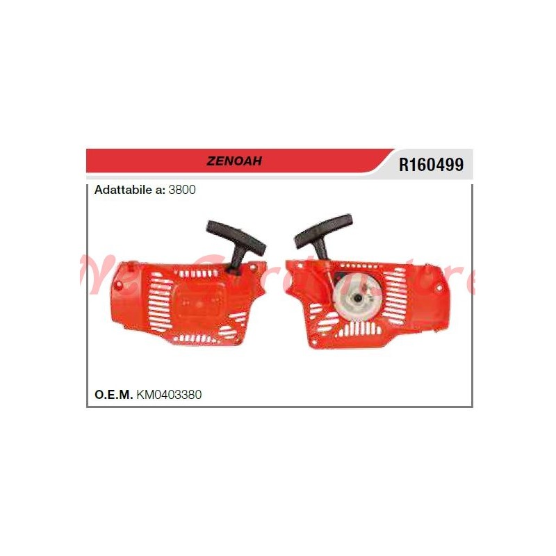 Start-up starter compatible ZENOAH chainsaw 3800 KM0403380