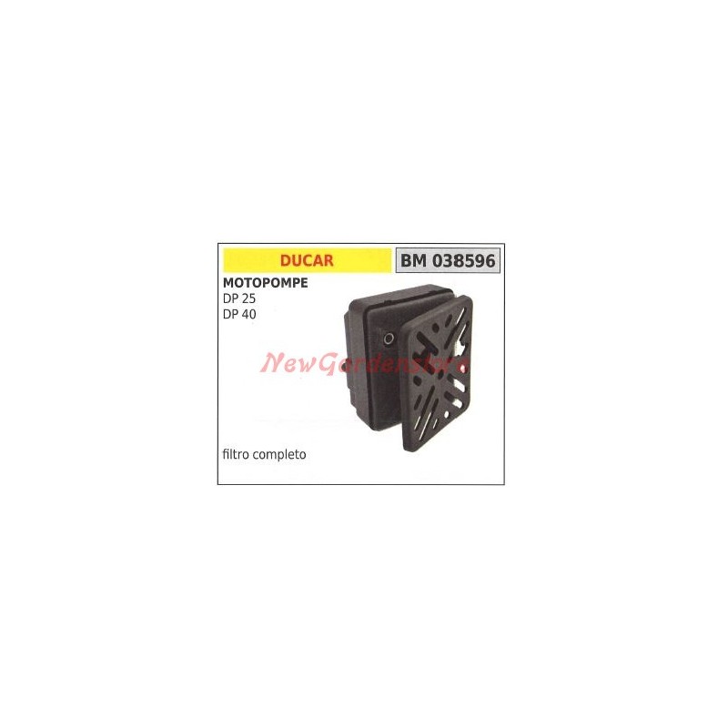 Filtro aria DUCAR per motopompa DP25 40 038596