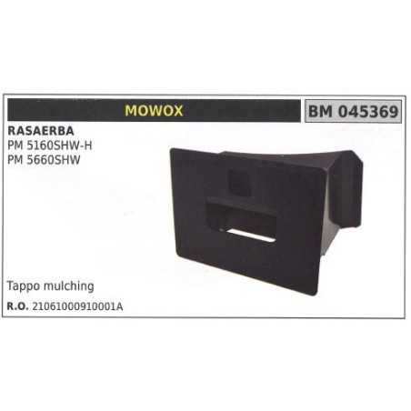 MOWOX cortacésped tapón mulching PM 5660SHW 045369 | NewgardenParts.com