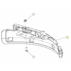 ORIGINAL MTD LT1 NS92 Rasentraktor Mulchkappe 631-07179B | NewgardenParts.com