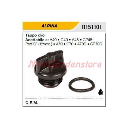 Oil filler cap ALPINA chainsaw A40 C40 A45 CP45 R151101 | NewgardenParts.com