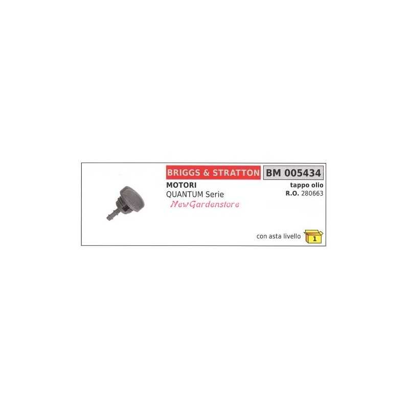 Tapón de llenado de aceite B&S cortacésped cortacésped serie QUANTUM 005434