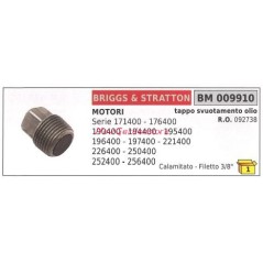 Tappo olio B&S tagliaerba tosaerba rasaerba serie 171400 176400 190400 009910 | NewgardenParts.com