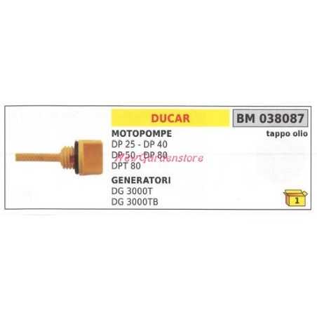 Öleinfülldeckel DUCAR-Motorpumpe DP 25 40 50 80 DPT 80 038087 | NewgardenParts.com