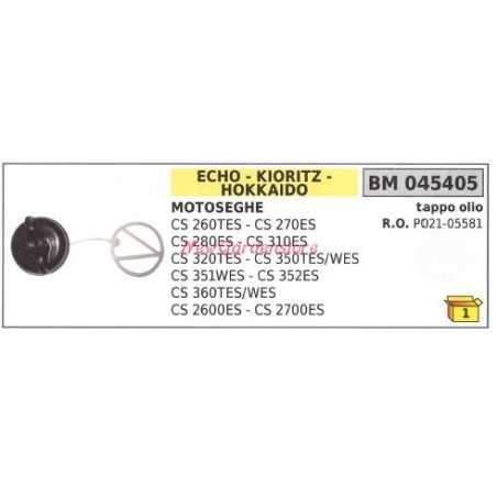 Tappo olio ECHO motosega CS 260TES 270ES 280ES 310ES 045405 P02105581