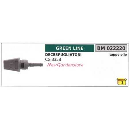 Bouchon de remplissage d'huile GREEN LINE débroussailleuse CG 335B 022220 | NewgardenParts.com