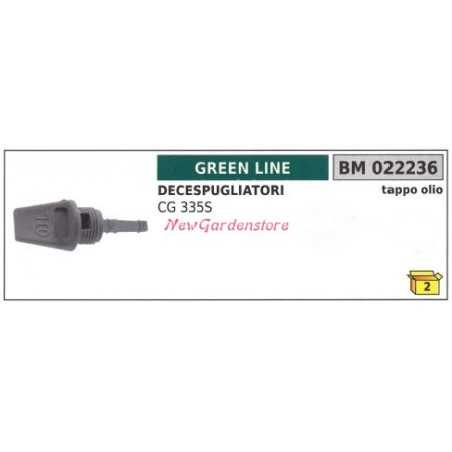 Bouchon de remplissage d'huile GREEN LINE pour débroussailleuse CG 335S 022236 | NewgardenParts.com