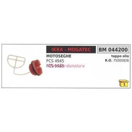 Öleinfülldeckel IKRA Kettensäge PCS 4945 5045 044200 | NewgardenParts.com