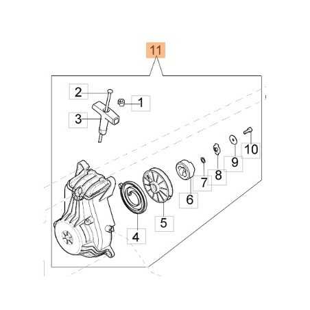 Gebläsestarter Modelle BV300 56552016 OLEOMAC | NewgardenParts.com