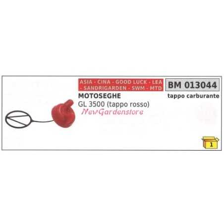 CINA fuel filler cap CINA chainsaw GL 3500 red cap 013044 | NewgardenParts.com