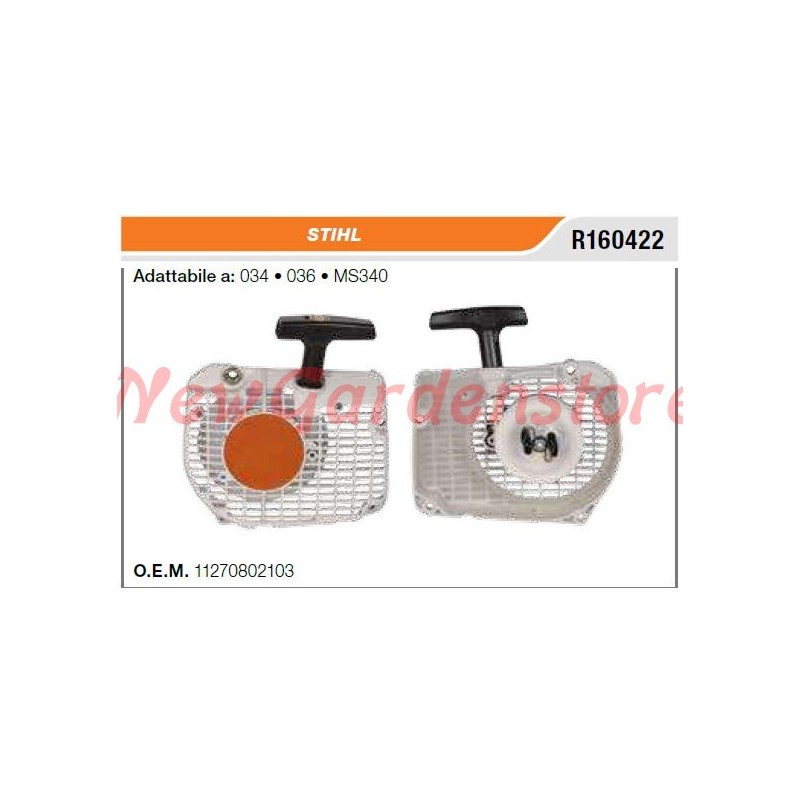 Arrancador de motosierra STIHL 034 036 MS340 11270802103 compatible