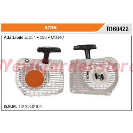 STIHL démarreur de tronçonneuse 034 036 MS340 11270802103 compatible | NewgardenParts.com