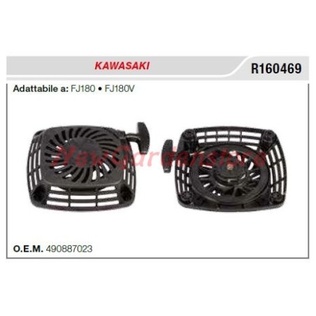 Avviamento messa in moto tagliaerba rasaerba tosaerba FJ180V KAWASAKI 49088-7023