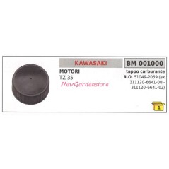 Tapón de llenado de combustible motor KAWASAKI desbrozadora TZ 35 001000 | NewgardenParts.com