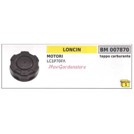 Kraftstofftankdeckel LONCIN Rasenmäher LC1P70FA Motormäher 007870 | NewgardenParts.com