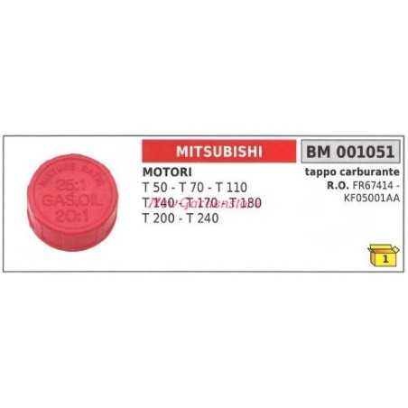 Fuel filler cap MITSUBISHI engine brushcutter T 50 70 110 001051 | NewgardenParts.com