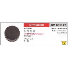 Tappo serbatoio carburante motore MITSUBISHI decespugliatore TL 20 23 26 001142 | NewgardenParts.com