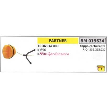 Fuel filler cap PARTNER engine mower K 650 950 019634 | NewgardenParts.com