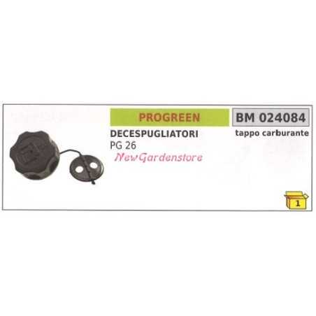 Fuel tank cap PROGREEN PG 26 brushcutter engine 024084 | NewgardenParts.com