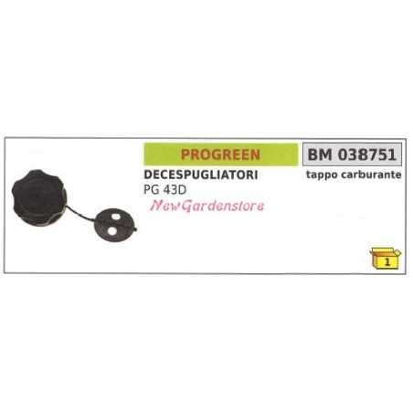 Tappo serbatoio carburante motore PROGREEN decespugliatore PG 43D 038751 | NewgardenParts.com