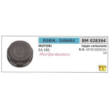 Tapón de llenado de combustible motor ROBIN cortacésped EA 190 028394 | NewgardenParts.com